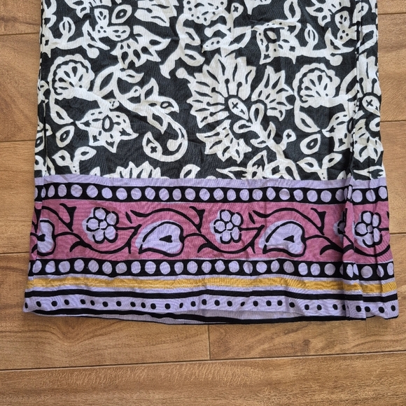 Classic Concepts Women’s Black & White Floral Wide-Leg Pants – Size S - Picture 5 of 7